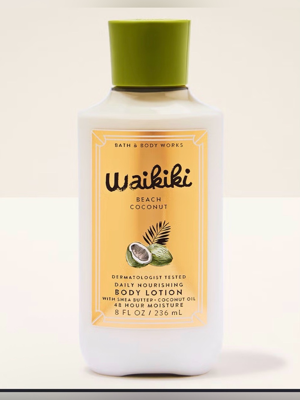 Bath & Body Works Waikiki Beach Coconut Daily Nourishing Body Lotion